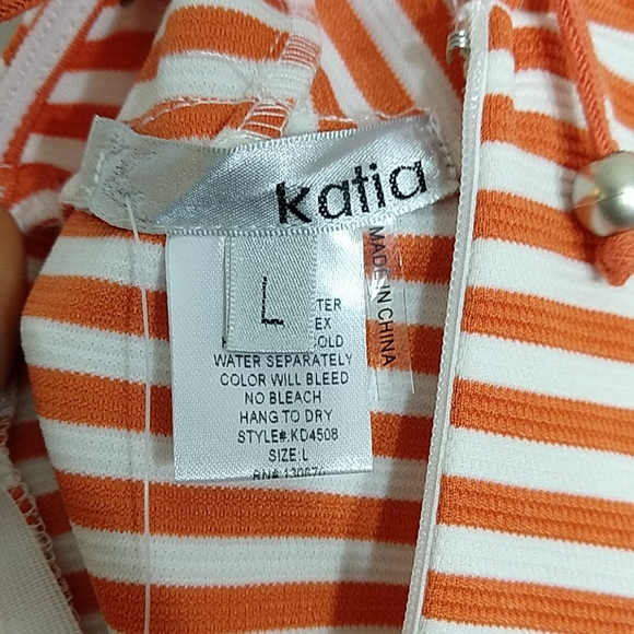 Katia Striped Sleeveless Skater Jersey Dress - Picture 7 of 12